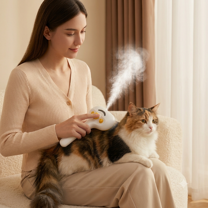Cepillo de vapor para mascotas