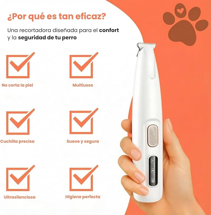 Recortadora de pelo de mascotas