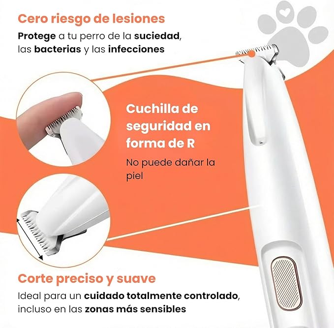 Recortadora de pelo de mascotas